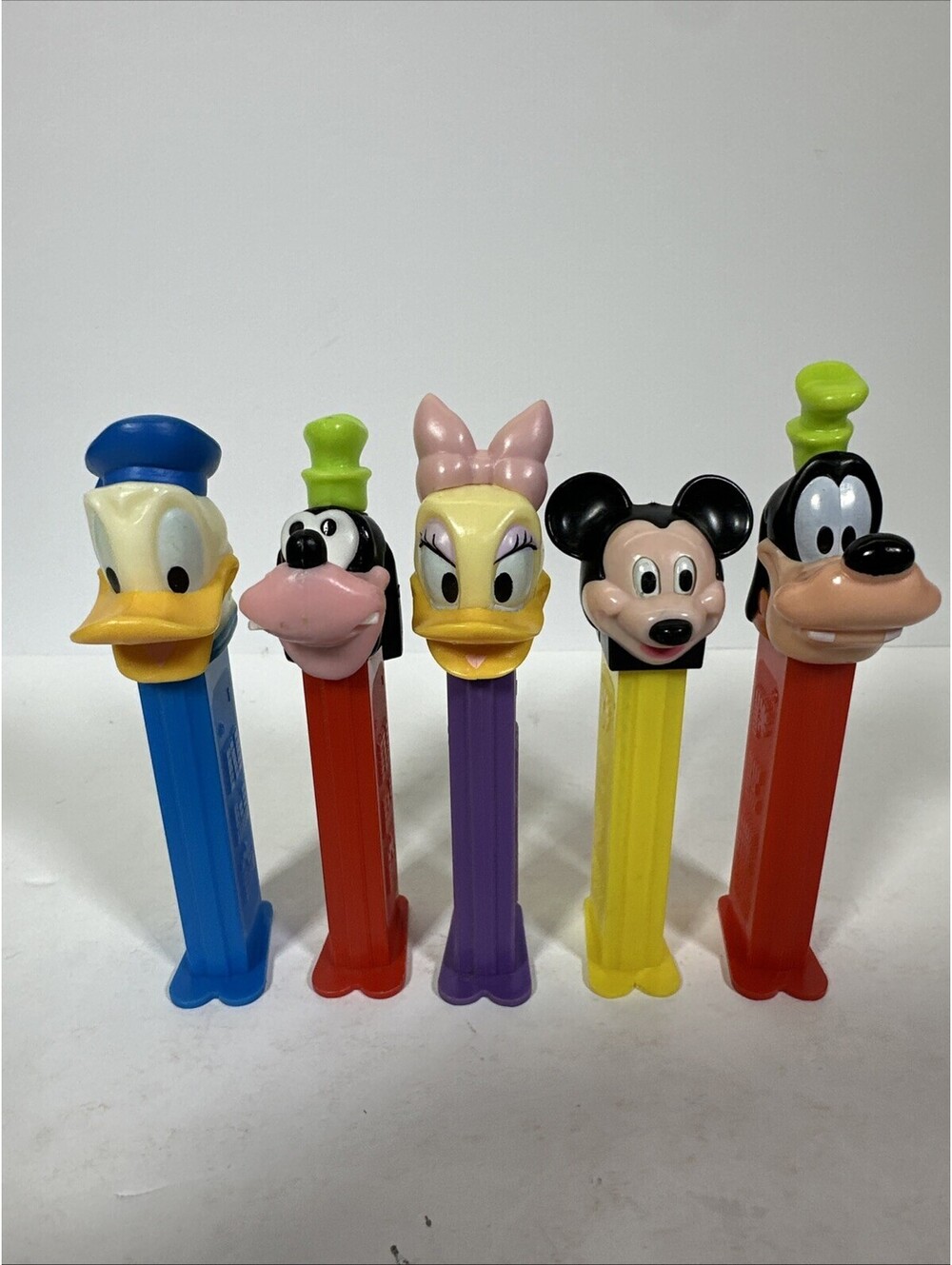 Vintage PEZ Dispensers Disney Mickey Donald Duck Goofy